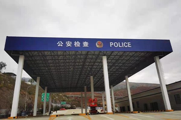 红河网架结构屋顶