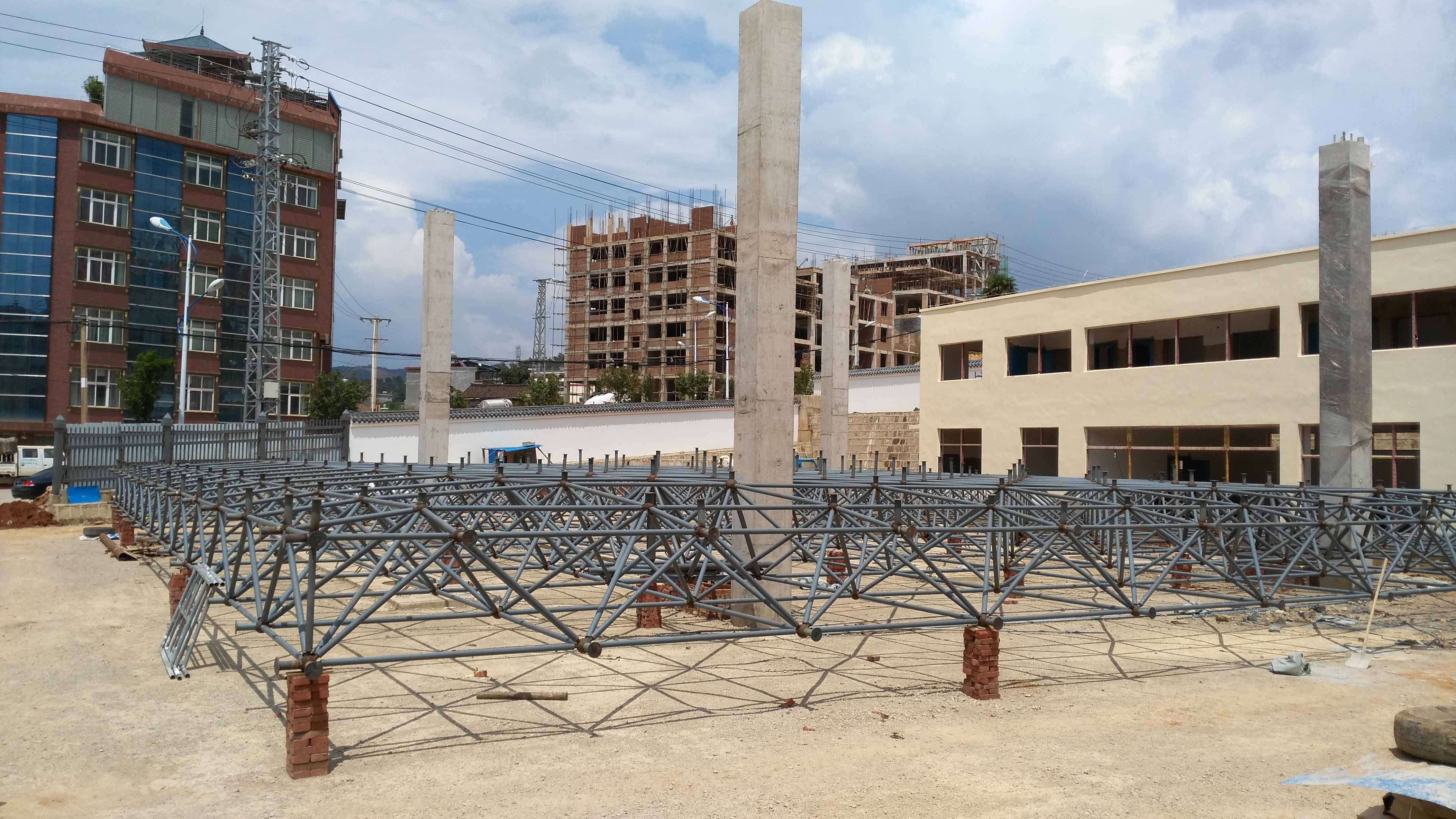 红河小型加油站网架