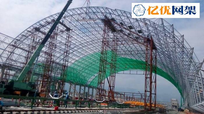 红河干煤棚网架